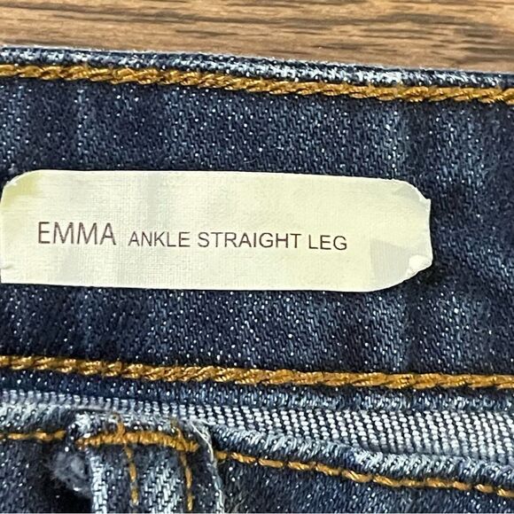 Kut From The Kloth Ankle Emma Straight Leg Distressed Jeans Size 10 - Picture 3 of 10